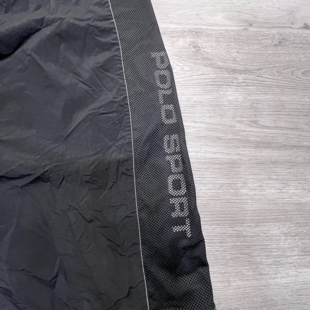 Polo Sport Ralph Lauren Mens Black Nylon Board Shorts Mesh Side Logo Size 40 - Picture 9 of 13